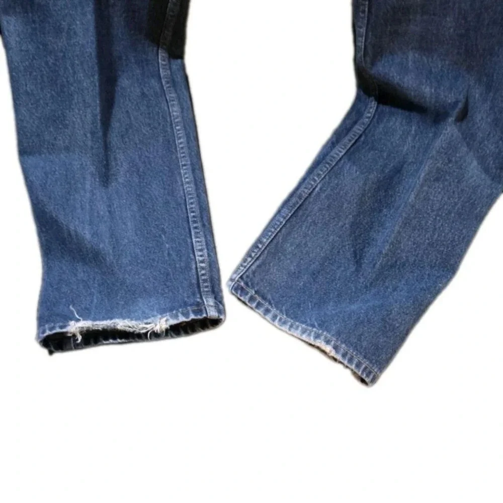 Levi's 505 Regular Fit Jeans Mens 36x34 Blue Straight Leg Vintage Denim
